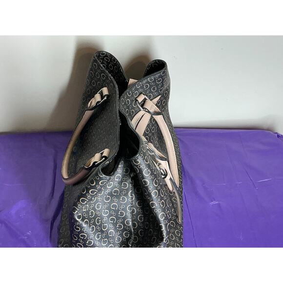 Brown and Tan Guess Tote - Picture 8 of 9